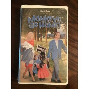 Monkeys, Go Home VHS Disney New Factory Sealed